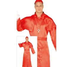 Costume rosso cardinale per un uomo