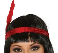 Costume rosso charleston per donna