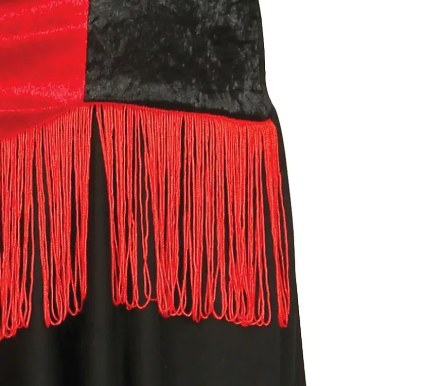 Costume rosso charleston per donna