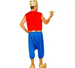 Costume rosso da Arabo delle fiabe per uomo