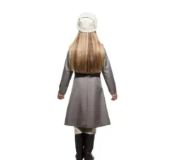 Costume russo grigio per bambina