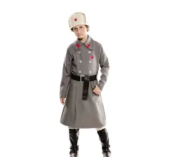 Costume russo grigio per bambino