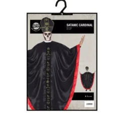 costume satánico cardinale per gli uomini