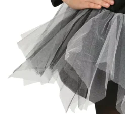 Costume scheletro con tutu per bambina