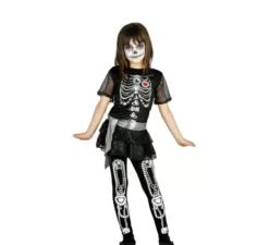 Costume Scheletro luminoso per bambina