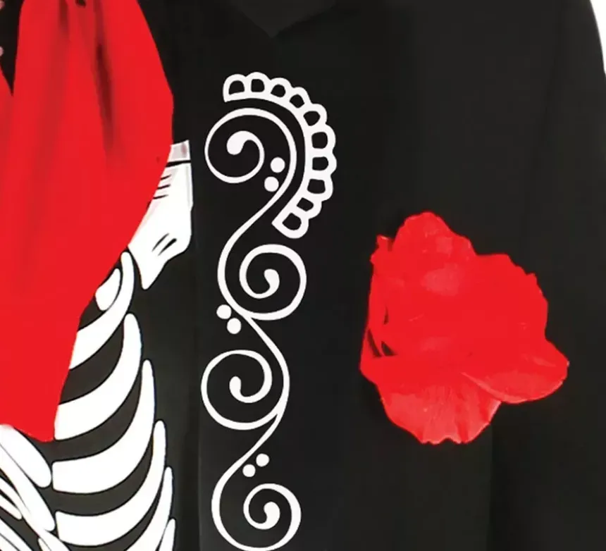 Costume scheletro messicano