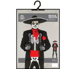 Costume scheletro messicano