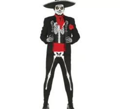 Costume scheletro messicano