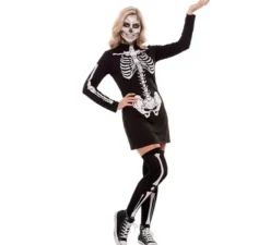 Costume scheletro per donna