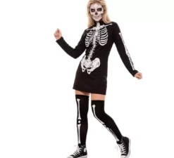 Costume scheletro per donna