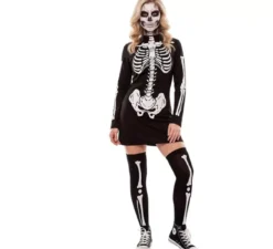 Costume scheletro per donna