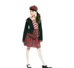 Costume scozzese per bambina