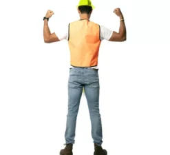 Costume sexy da operaia con strumento per uomo
