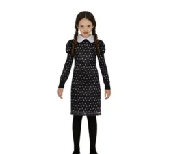 Costume Sinister Girl a pois per bambina