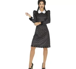 Costume Sinister Girl a pois per donna