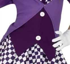 costume sombrerera viola per le ragazze