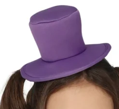 costume sombrerera viola per le ragazze