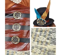 Costume steampunk per donna