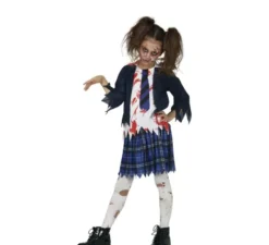 costume Studente di scuola per le ragazze Zombie