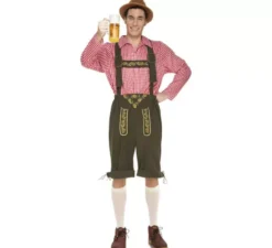 Costume tirolese dell'oktoberfest per un uomo