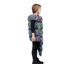 Costume Tornado grigio con accessori per bambini