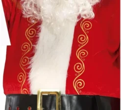 Costume tradizionale da Babbo Natale rosso con cappello per uomo