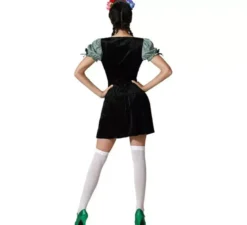 Costume tradizionale tedesco nero per donna