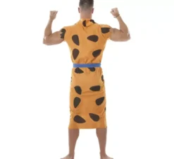 Costume troglodita dell'età della pietra per un uomo
