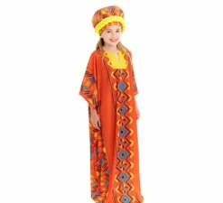 Costume tunica africana per bambina