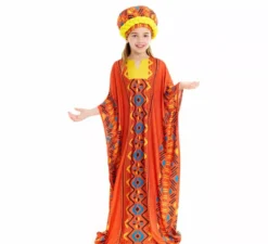 Costume tunica africana per bambina