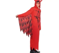 Costume tunica da demone per uomo