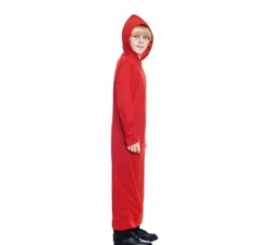 Costume tunica rossa per bambini