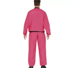 Costume tuta fucsia fluo per uomo