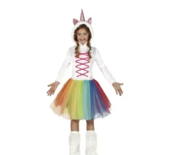 Costume unicorno con tutù per bambina