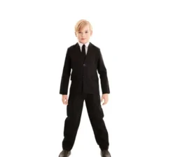 Costume Uomo Completo nero bambini