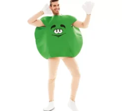 Costume verde cioccolato per adulti