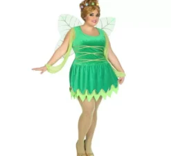 Costume verde fata per una donna