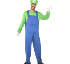 Costume verde idraulico per un uomo