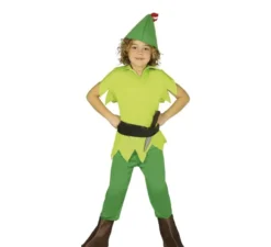 Costume verde peter per bambini