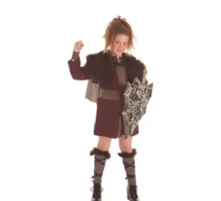 Costume vichingo con casco per bambino