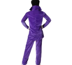 costume viola Rock Star per gli uomini