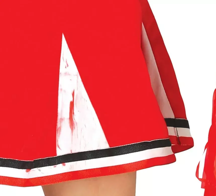 Costume zombie cheerleader per bambina