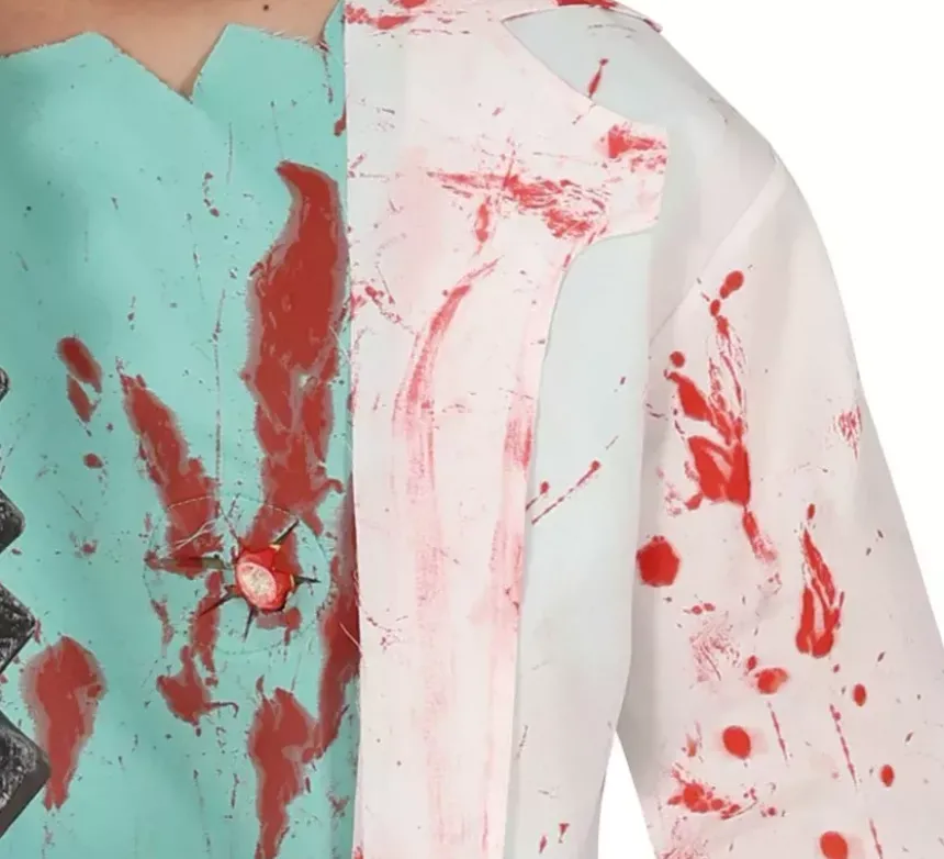 costume Zombie dottore per gli uomini