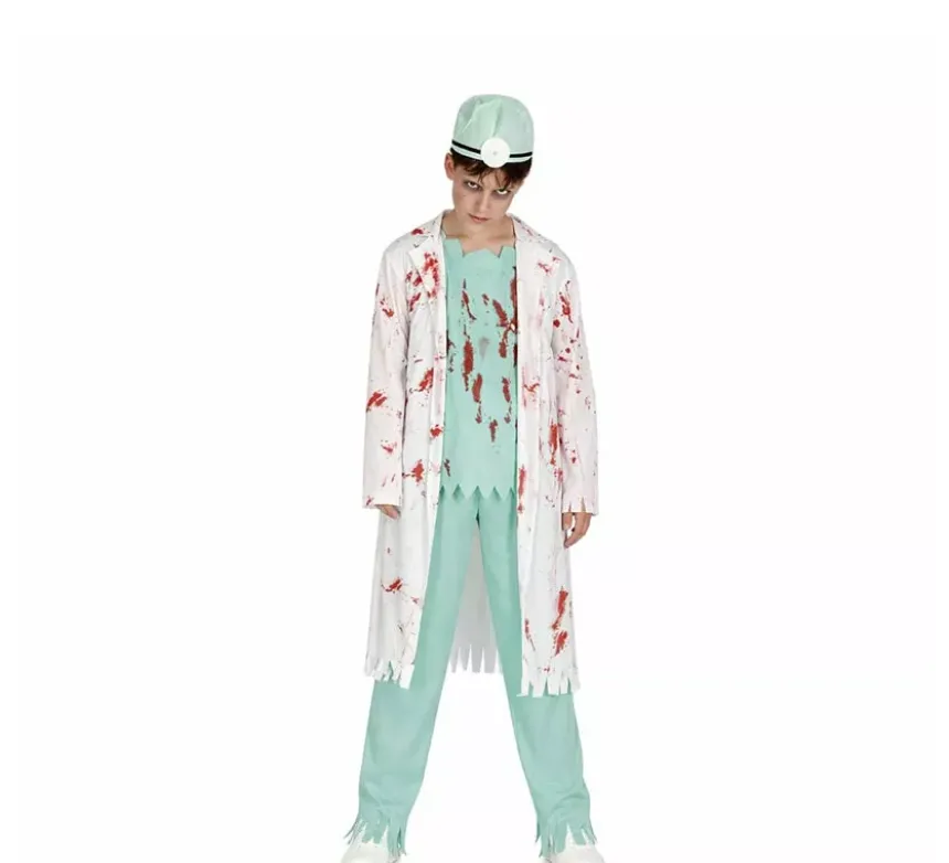 costume Zombie dottore per gli uomini