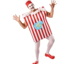 Costumi da secchio di popcorn per adulti