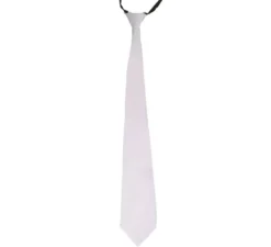 Cravatta bianca 35 cm.