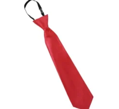 Cravatta liscia per adulti da 35 cm in diversi colori
