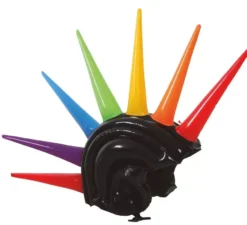 Cresta punk gonfiabile multicolore