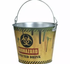 Cubo Biozard Giallo in Metallo 19X23 cm