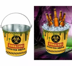 Cubo Biozard Giallo in Metallo 19X23 cm